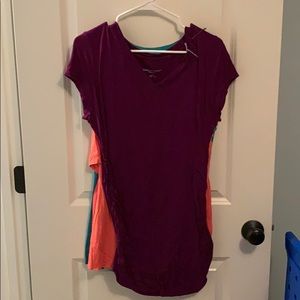 Three size XL maternity tees